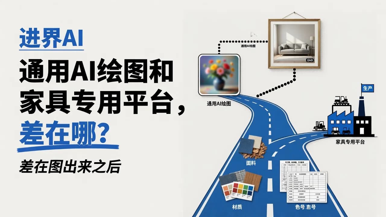 通用AI绘图工具和家具专用平台差在哪？