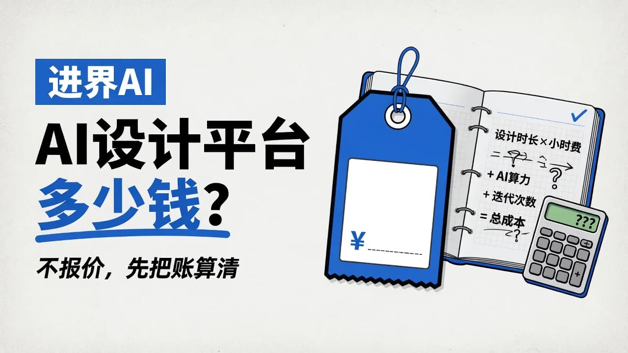 AI设计平台多少钱?内测阶段的实话和一笔成本账