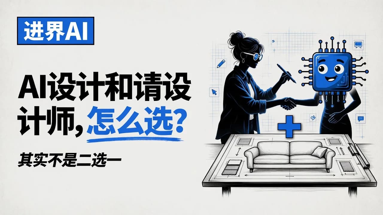 AI设计和请设计师怎么选?其实不是二选一