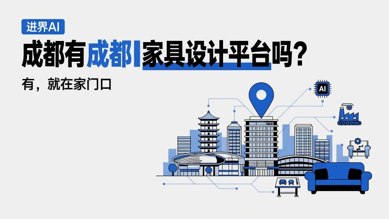 成都有AI家具设计平台吗?有,就在家门口
