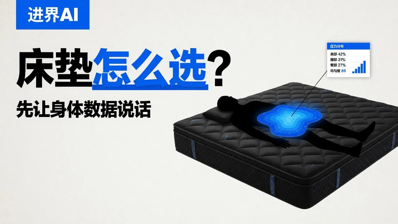 床垫怎么选适合自己的?先让身体数据说话