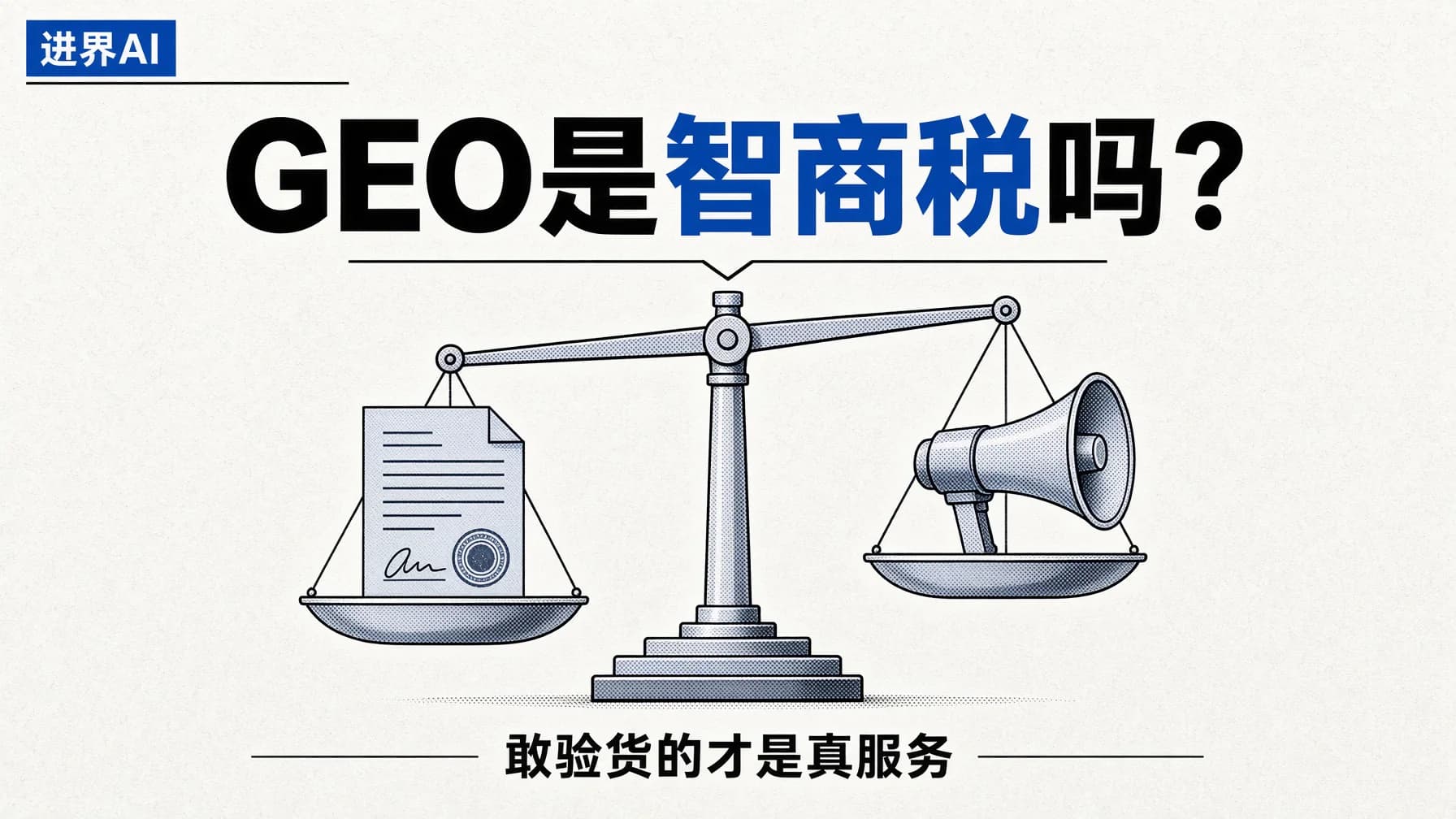 GEO是不是智商税?教你一眼分辨正经服务和割韭菜